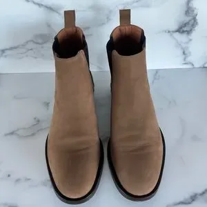 Lanvin | Shoes | Lanvin Mens Chelsea Brown Suede Boots Size  display picture 1